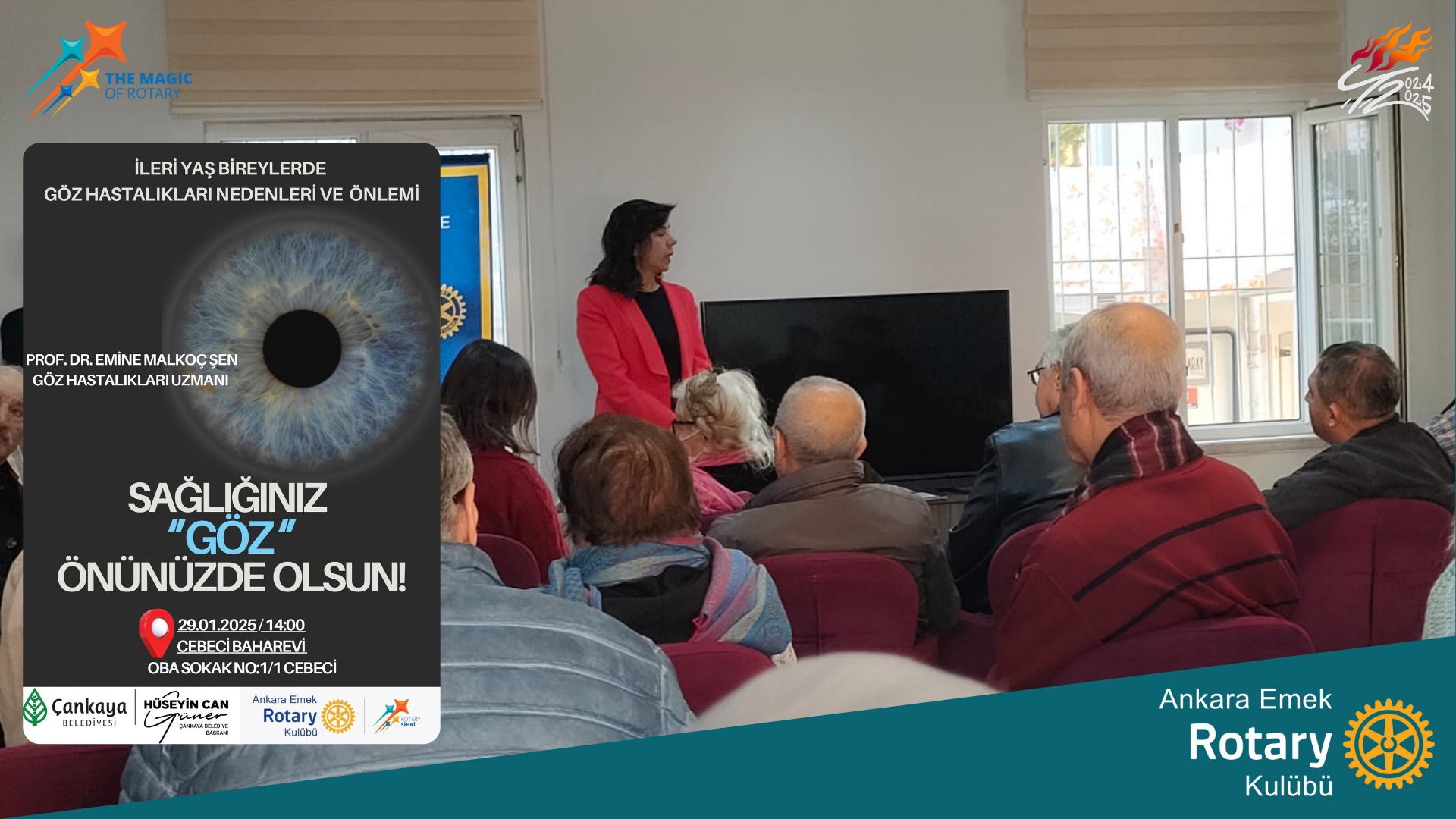 EMEKLE SAĞLIKLI GÜNLER - GÖZ SAĞLIĞI