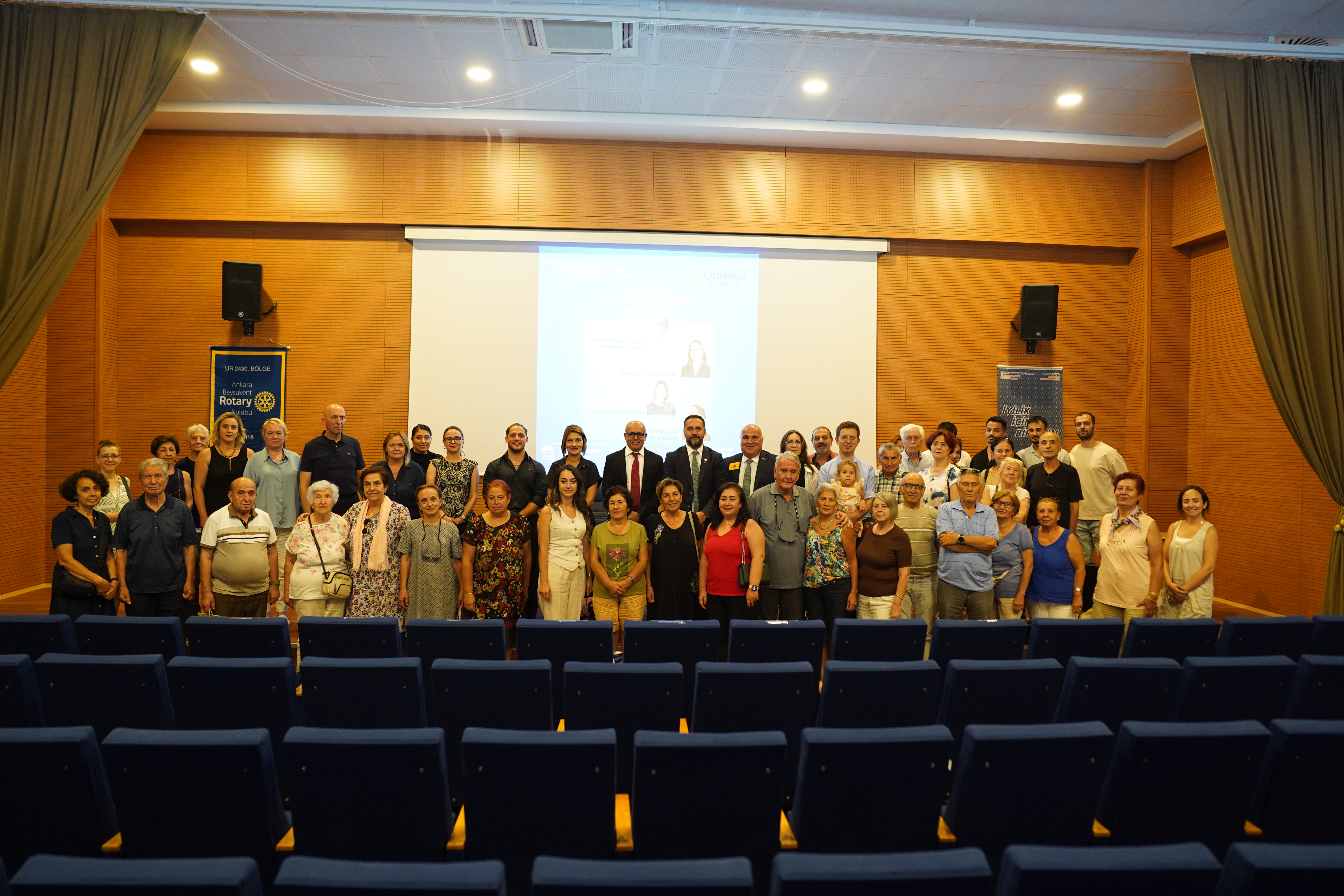 “Kalbin İçin Sağlıklı Bir Yolculuğa Hazır Mısın?” - Ankara Beysukent Rotary Kulübü ve Çankaya Belediyesi İş Birliği ile Kalp Sağlığı Semineri