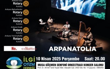 10 Nisan Otizmli Bireyler İçin Dayanışma Konseri: Arpanatolia Sahne Alıyor