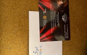 5 nci kuruluş yılının tarihi mekanda kutlanması