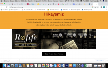 Adana Rotary Kulübü ROFİFE Sponsorluğu