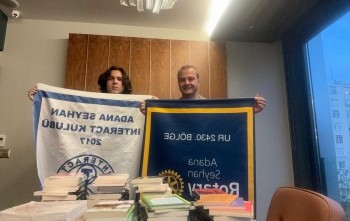 Adana Seyhan İnteract Kulübü Kitap Toplama Desteği