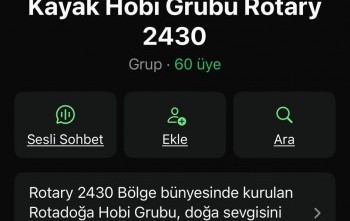 Adana Taşköprü RK Bölge Hobi Gruplarına Katılım proje dosyası