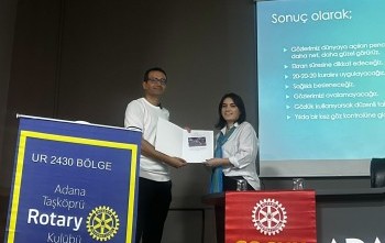Adana Taşköprü Rotary Kulübü Göz Sağlığı Eğitimi
