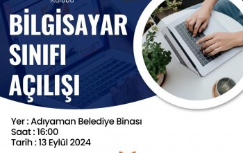 Adıyaman Etüt Merkezi Bilgisayar Sınıfı Açılışı