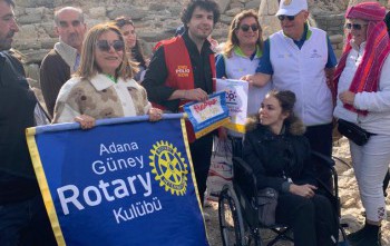 Adıyaman Nemrut Rotary Kulübünün Düzenlediği ''Rotary Engellilerle Zirvede'' Projesine katıldık