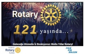 Akdeniz Rotary Kulübü Bölge Görevi Rotary Day Projesi