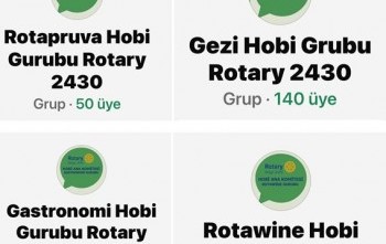 Akdeniz Rotary Kulübü Hobi Grubuna Katılım Projesi
