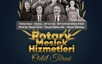Akdeniz Rotary Kulübü Meslek Teşvik  Ödül Töreni