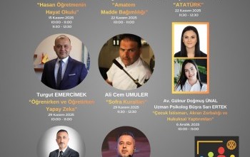 Akdeniz Rotary Kulübü Toplum Liderleri Geliyor (TLG) Projesi