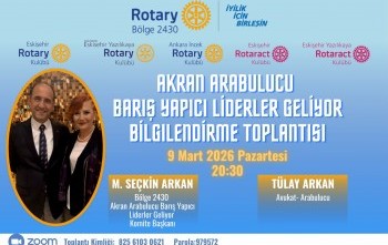 Akran Arabulucu Barış Yapıcı Liderler Tanıtım Toplantısı