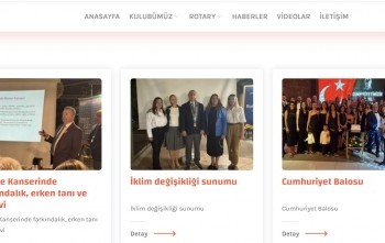 Alanya Rotary Kulübü  Web sayfasını güncel tutma