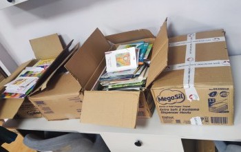 Ankara Altındağ Telsizler İlkokulu Kütüphanseine Kitap Bağışı