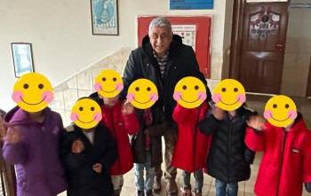 Ankara Tunalı Hilmi Rotary Kulübü Antakya / Hatay Madenboyu Ortaokulu Bot ve Mont Bağışı