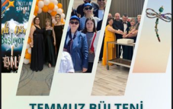 Aylık Kulüp Bültenlerimiz, Guvernör aylık mektubunda, Rotary dergisinde ve Zone dergisinde  yer alan haberlerimiz