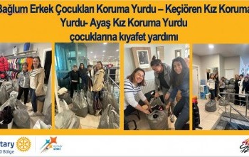 BAĞLUM ERKEK ÇOCUKLARI KORUMA YURDU KEÇİÖREN KIZ KORUMA YURDU VE AYAŞ KIZ KORUMA YURDU ÇOCUKLARINA KIYAFET YARDIMI