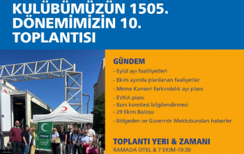 Bölge Bülteninden haberleri kulüp toplantısında okumak