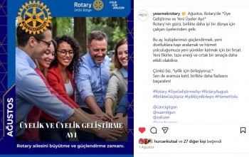 Bölge sosyal medya postlarının paylaşılması