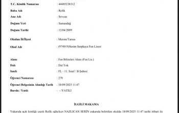 DEPREMZEDE BURSİYERİMİZ