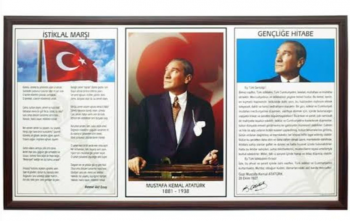 Depremden Zarar Gören Hatay Sutaşı Ortaokulu 16 adet Atatürk Köşesi