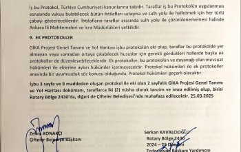 Eskişehir Gordion RK Gika Ticari Firma Kazanımı