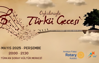 FALEZ ROTARY KULÜBÜ’NÜN ÖYKÜLERİ İLE TÜRKÜ GECESİ PROJESİ İÇİN 10 ADET ASKIDA BİLET ALIMI