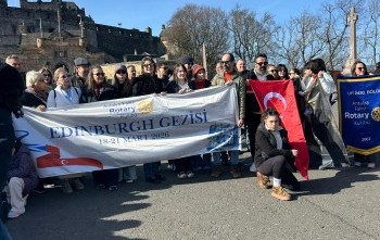 Falez Rotary Kulübü Edinburgh  Gezisi