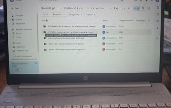 GUVARNÖR ZİYARETİ ETKİNLİKLERİNİN DRİVE.A YÜKLENMESİ