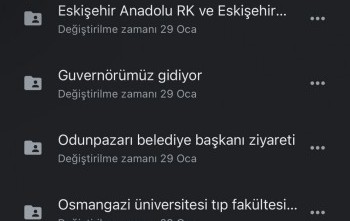 GUVERNÖR ZİYARETİ BİLGİLENDİRME