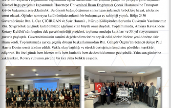 GUVERNÖR ZİYARETİMİZ BÜLTENDE