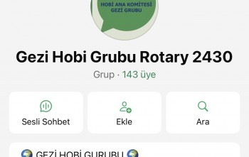 Gezi Hobi Komitesine katılım