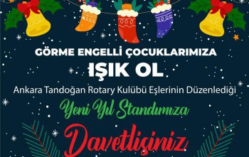 GÖRME ENGELLİ ÇOCUKLARIMIZA IŞIK OL