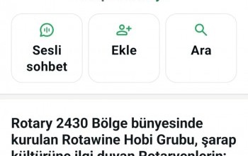 Hobi komitesi tarafından düzenlnen etkinliğekatılmak