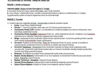 KULÜP TÜZÜĞÜ HUKUK KOMİTESİNE GÖNDERİLMESİ