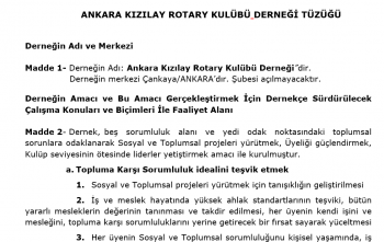 KULÜP TÜZÜĞÜMÜZ