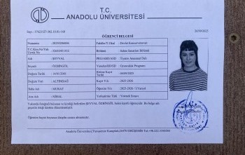 Konservatuar öğrencisine burs desteği