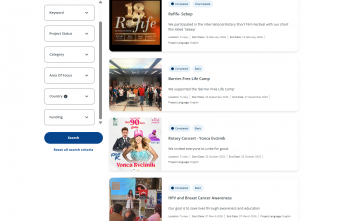 Kulüp Projeleri Bölge Web Sayfası