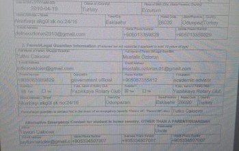 Kısa dönem gençlik değişim programı adayları