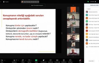 Liderler Eğitim Seminerine Katıldık