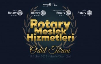 Mersin Kızkalesi Rotary Kulübü Yeni Ortaya Çıkan Meslekler Ödül Töreni