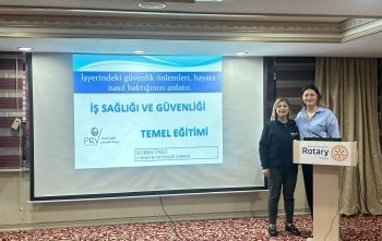 Mersin Kızkalesi Rotary Kulübü İş Güvenliği Eğitimi