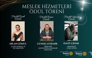 Meslek Hizmet Ödülleri- Hizmet