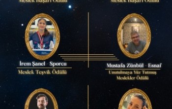 Meslek Hizmeti Ödülleri  düzenlenen bir törenle verildi