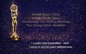 Meslek Hizmetleri Ödülleri Verilmesi 1