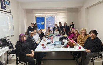 Meslek edindirme kursu düzenlendi