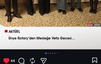 Meslek Ödül Töreni'mizin Yerel Medya Haberi