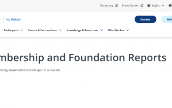 Myrotary üye bilgileri güncelliği