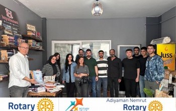 Nemrut Rotary Kulübünden Öğrencilere Burs
