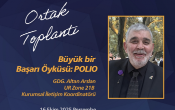 ORTAK TOPLANTIDA KONUŞMACI BANKASINDAN GDG.ALTAN ARSLAN