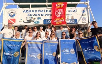 POLIO FARKINDALIĞI İÇİN DALIŞ